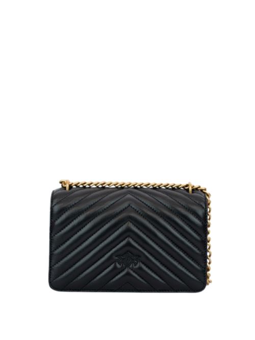 Borsa Mini Love One Chevron nero PINKO | 100074 A0GKZ99Q